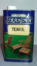 Napouštěcí olej teakový - CIRANOVA 1 litr