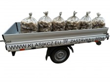 Vlek plný briket 510 kg